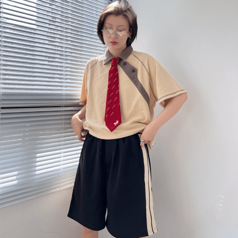 40-105kg Quần Short 2 sọc Nam Nữ Bigsize thời trang Sói thun da cá nhiều màu