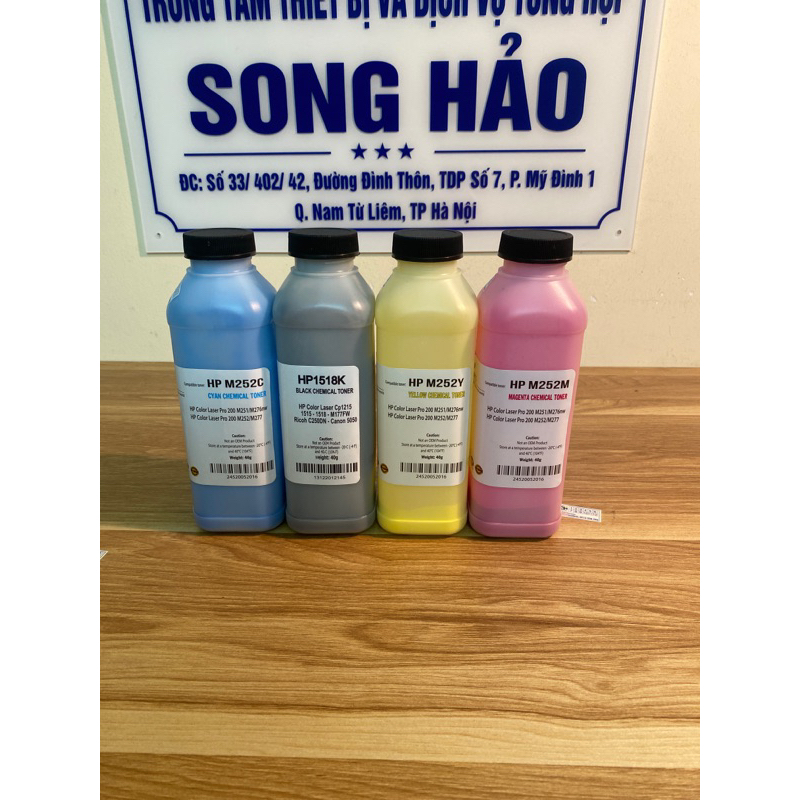 Mực đổ máy in màu xerox CP105b | CP205 | CM215 | CP215W | CP115 | 225 | CM115 | 225 | CM315 | CP315dw | CP305d | CM305df