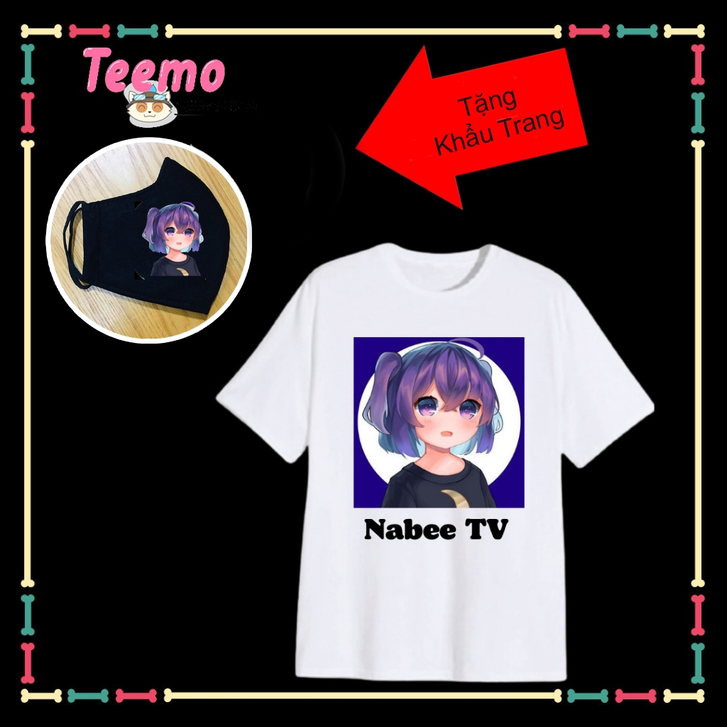 Áo thun Làng Sinh Tố Team, Áo thun trẻ em biệt đội sinh tố dễ thương, vải thái co giãn-Kèm Khẩu Trang