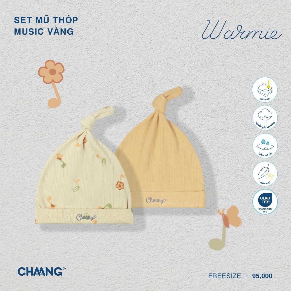 Set Mũ Thóp Music CHAANG AW23D12