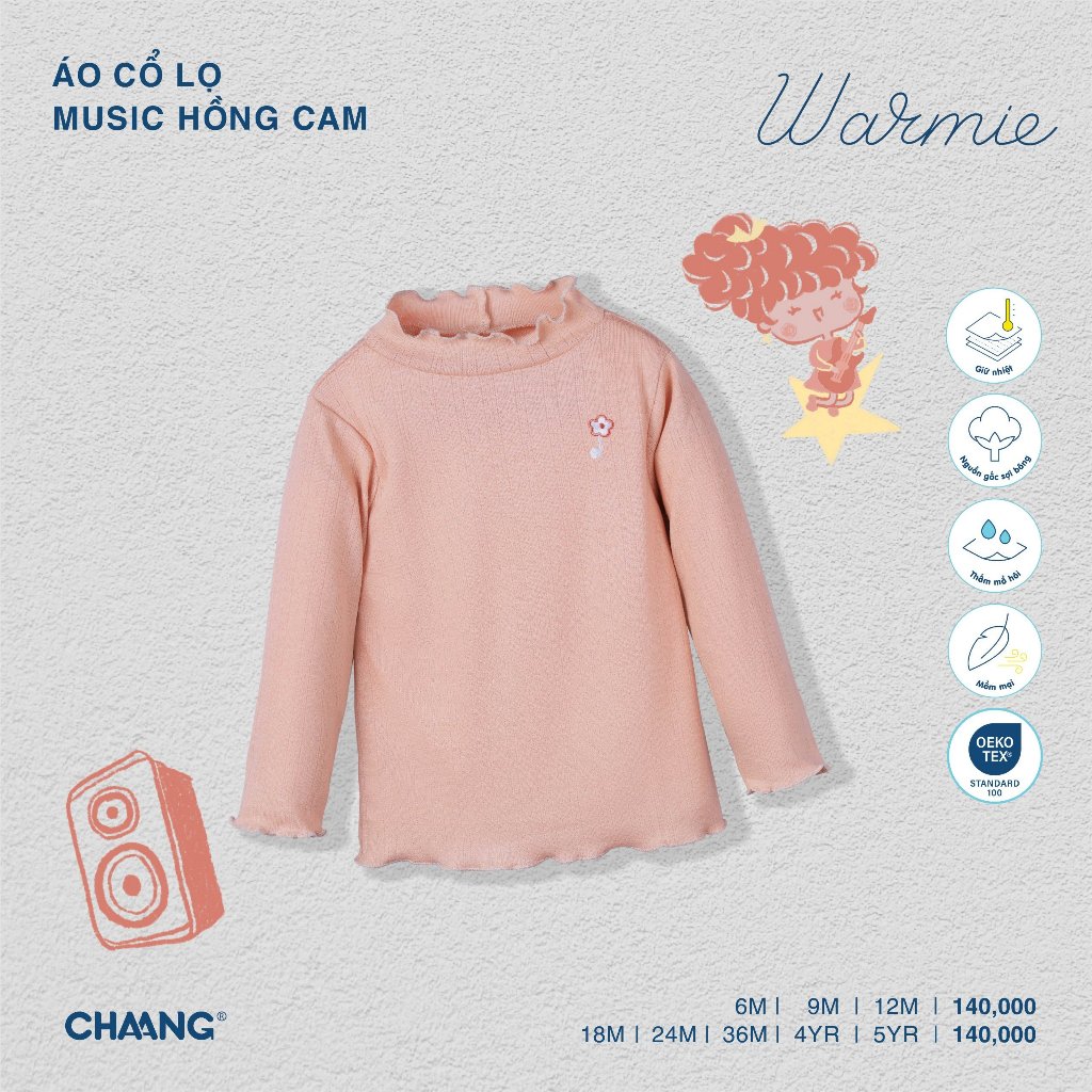 Áo Cổ Lọ Music CHAANG AW23D11