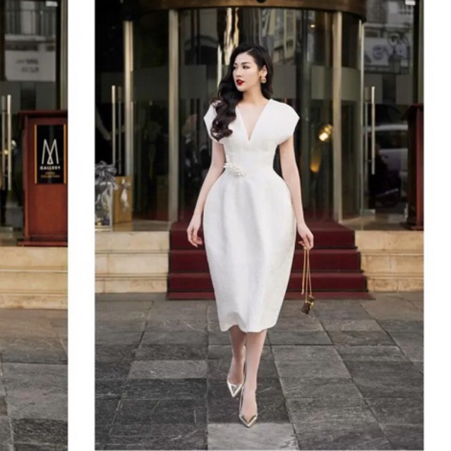 Mình pass váy LaneJt màu trắng size M #LaneJt #Thanhly #Pasa#Thanhli