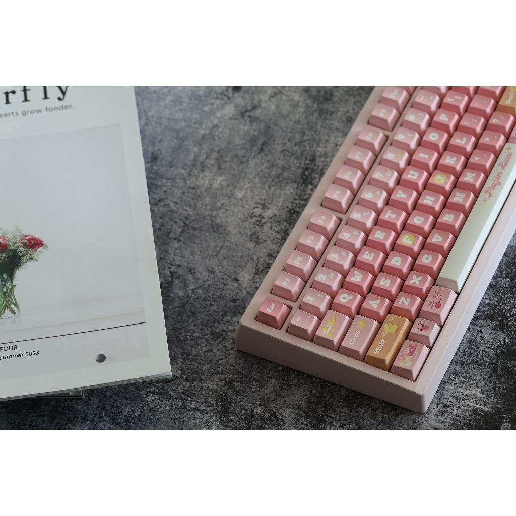 Bộ nút bàn phím cơ | WUkds Majin Buu keycaps | PBT | Profile MOA - 141 keys