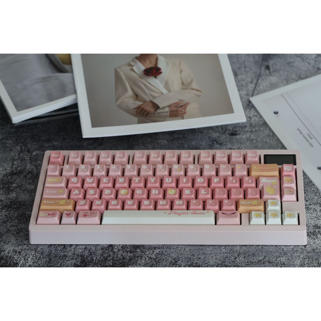 Bộ nút bàn phím cơ | WUkds Majin Buu keycaps | PBT | Profile MOA - 141 keys