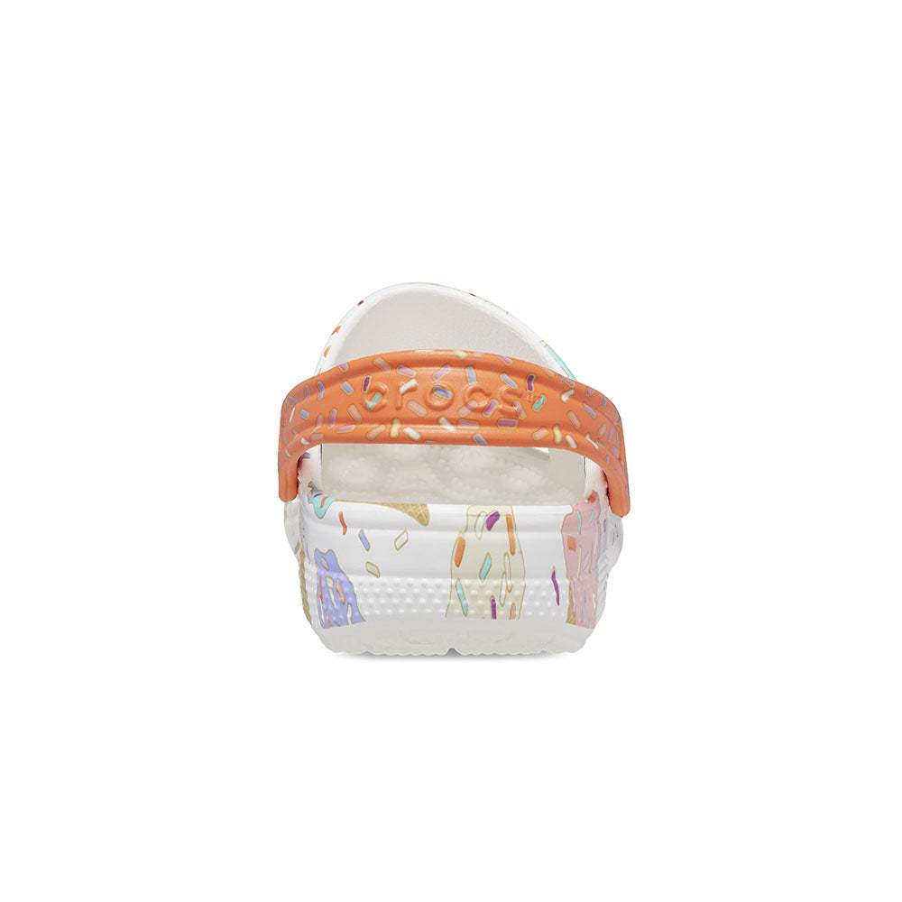 Dép Trẻ Em Cross Classic Ice Cream Graphic Clog – Tặng 6 Stickers ngẫu nhiên theo giới tính - Sấu vui vẻ Official - CIG