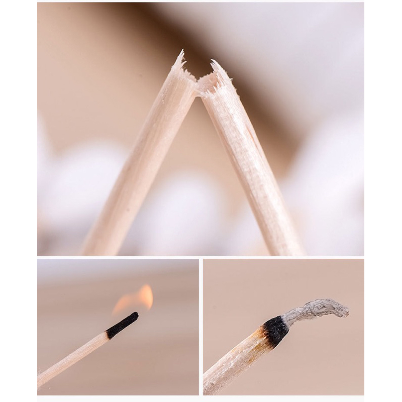 100 Cây Tăm Bông Thân Gỗ Ngoáy Tai , Nặn Mụn , Chà Mực Phun Xăm