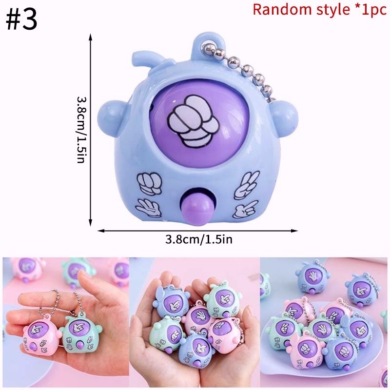 Móc khoá kéo búa bao độc đáo dễ thương dành cho trẻ em