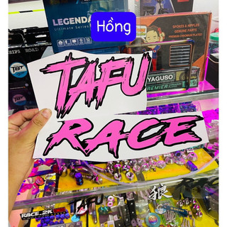 Tem TAFU Kích Thước Lớn Trang Trí Xe