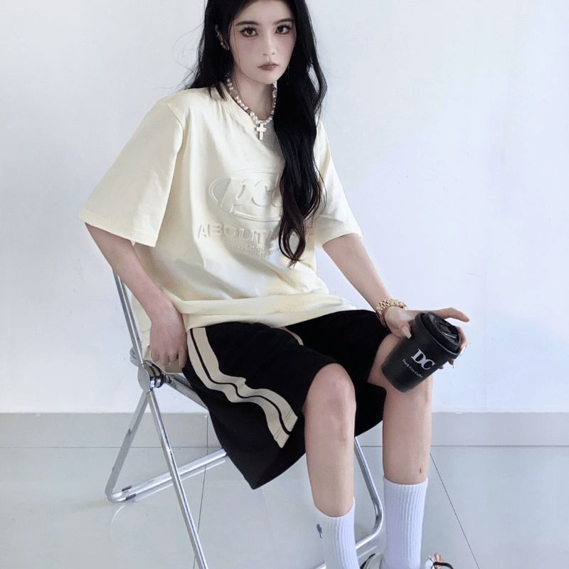 40-105kg Quần Short 2 sọc Nam Nữ Bigsize thời trang Sói thun da cá nhiều màu