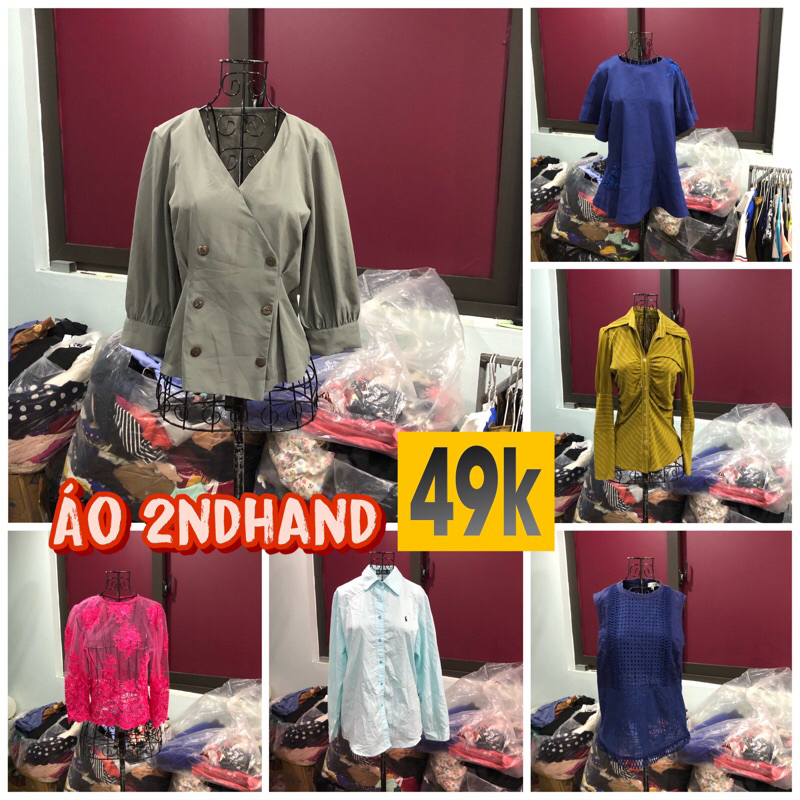 ÁO NỮ NHIỀU KIỂU ĐỒNG GIÁ 49k