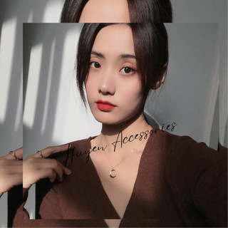 Dây chuyền mặt trăng đơn giản, thanh lịch cho cô nàng đi chơi, đi dạo - HN46