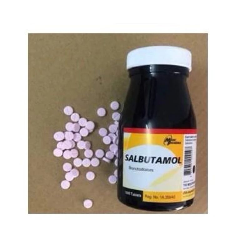 Salbutamol chuẩn thái 1000 viên 2mg_miễn phí ship
