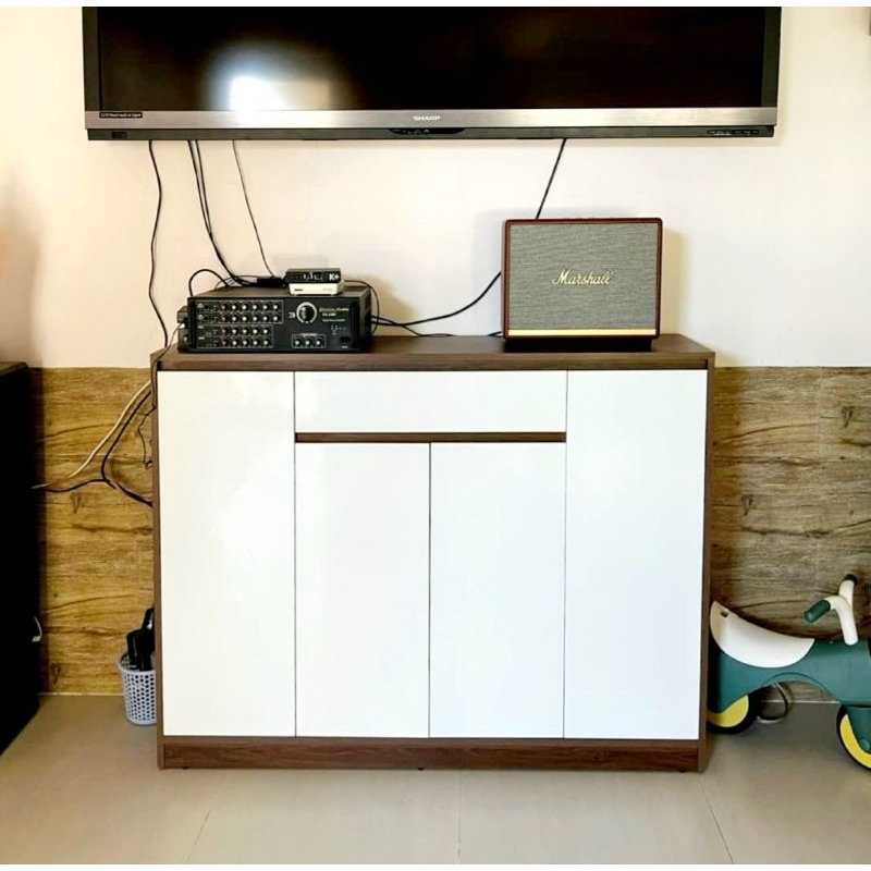 Tủ giày QHOME, KT 120-140x35x80 cm (C15)