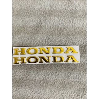 Tem chữ honda mạ crom kích thước 20cm
