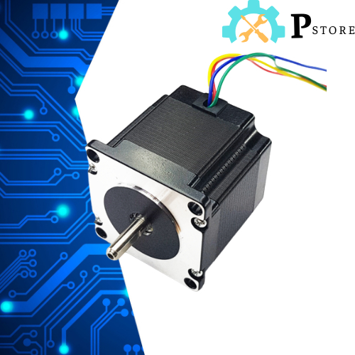 Nema23 Stepmotor Động Cơ Bước 57BYG250B Kích Thước 57x57x54 3A 1.2 N.M