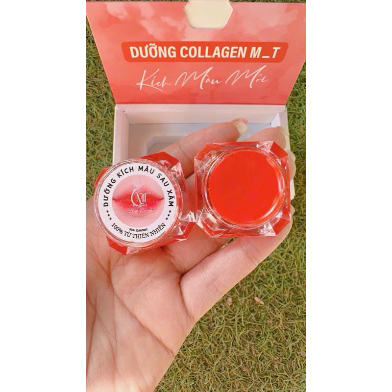 Dưỡng Môi Colagen M&T Kích Màu Môi, Dưỡng  Ẩm Môi Hồng Sau Phun Xâm