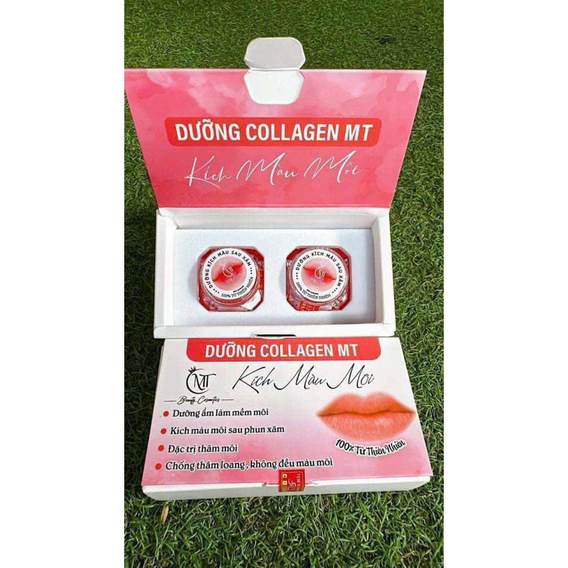 Dưỡng Môi Colagen M&T Kích Màu Môi, Dưỡng  Ẩm Môi Hồng Sau Phun Xâm