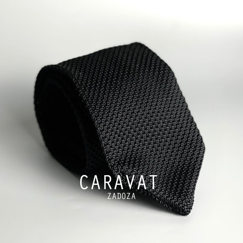 Cà vạt len cho nam bản 6 cm CARAVAT phụ kiện mặc vest sang trọng