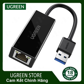 Cáp Chuyển USB 3.0 Sang Mạng Lan hỗ trợ 10/100/1000 Mbps Ugreen CR111 Cao Cấp