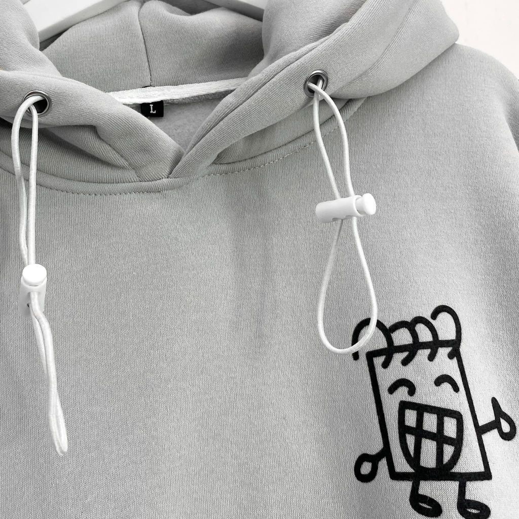 Hoodie nỉ in CARTOON / form rộng unisex  - N.E.K.K