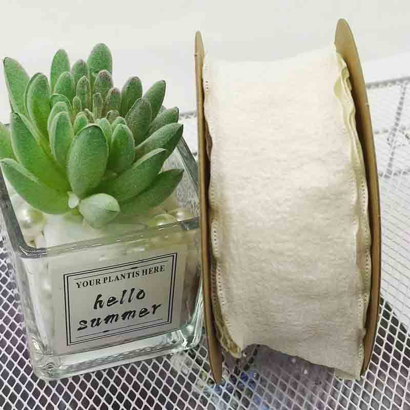 Ruy băng vải nhăn 4cm