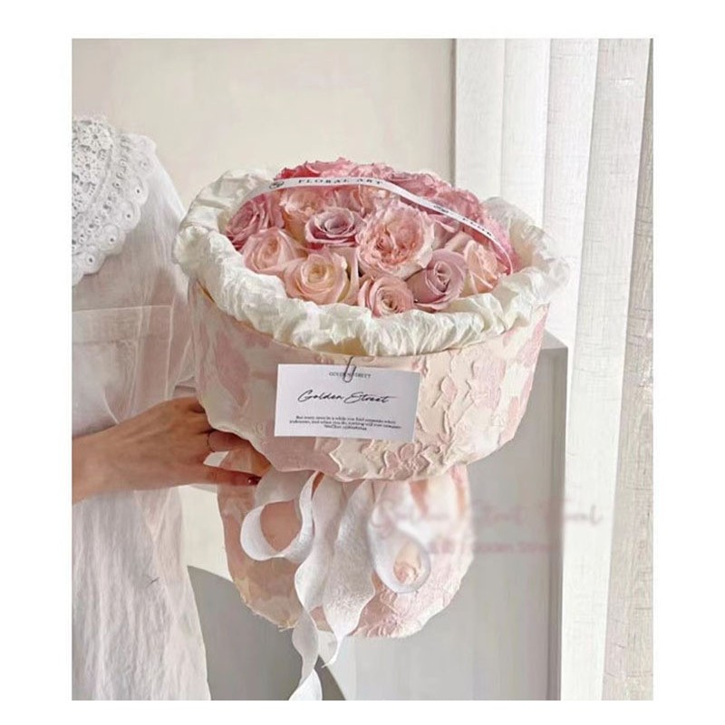 Ruy băng vải nhăn 4cm