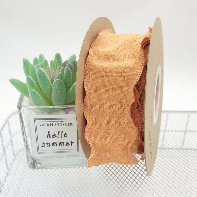 Cuộn ruy băng vải nhăn