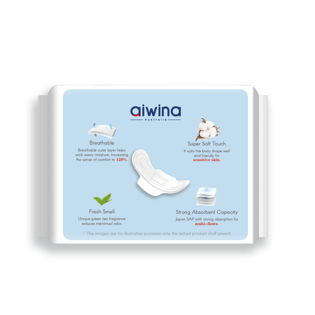 Băng Vệ Sinh AIWINA 8 Miếng Siêu Mềm Và Mỏng Cánh Ban Đêm 29