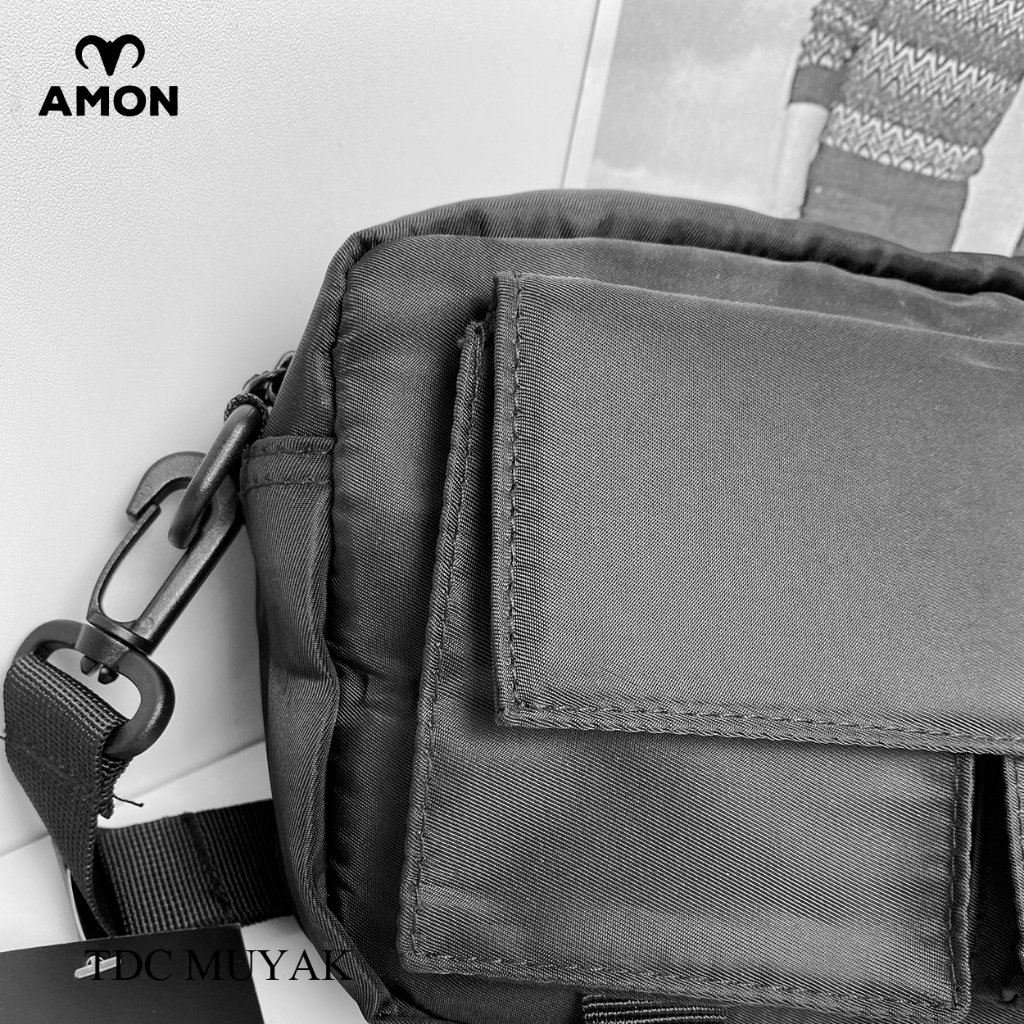 Túi Đeo Chéo Thời Trang Nam Nữ AMON MUYAK - Vải Polyester Kháng nước
