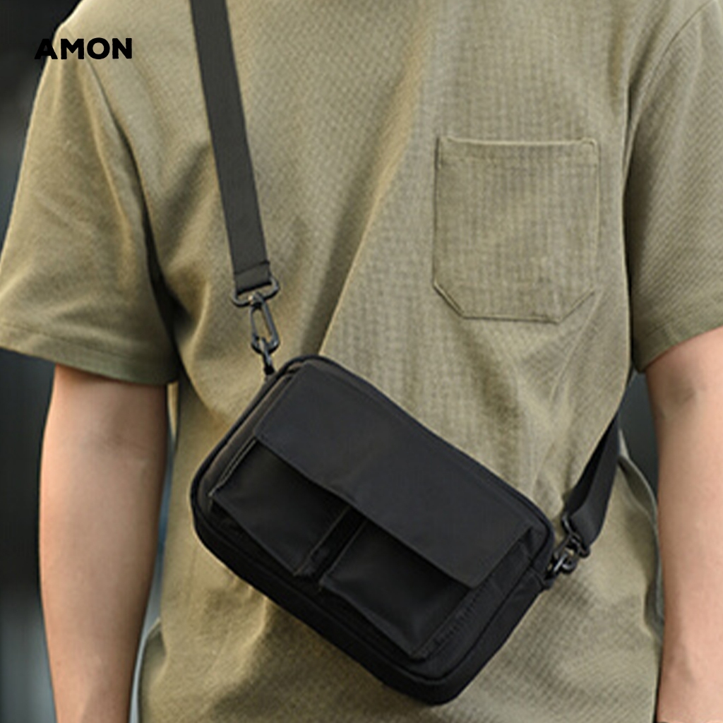 Túi Đeo Chéo Thời Trang Nam Nữ AMON MUYAK - Vải Polyester Kháng nước