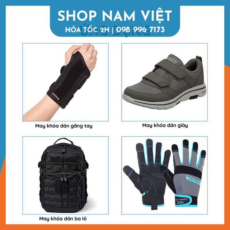 Velcro Khóa Nhám May Quần Áo, Túi Xách