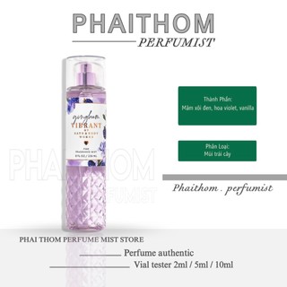 Xịt thơm bath & body works - gingham vibrant
