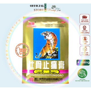 1 gói (4miếng) Cao Dán Con Cọp (Hổ) giảm đau nhức