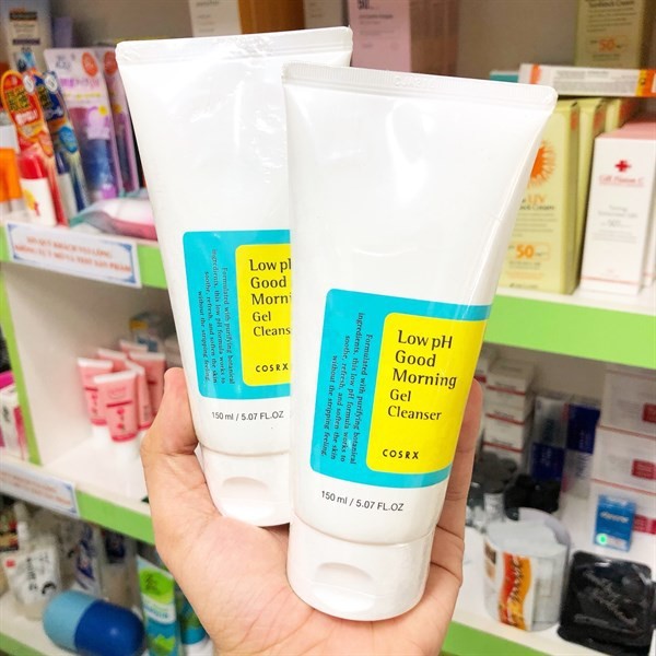 Sữa Rửa Mặt Cosrx Low pH Good Morning Gel Cleanser 150ml Hàn Quốc cho da nhạy cảm shop Hong1008