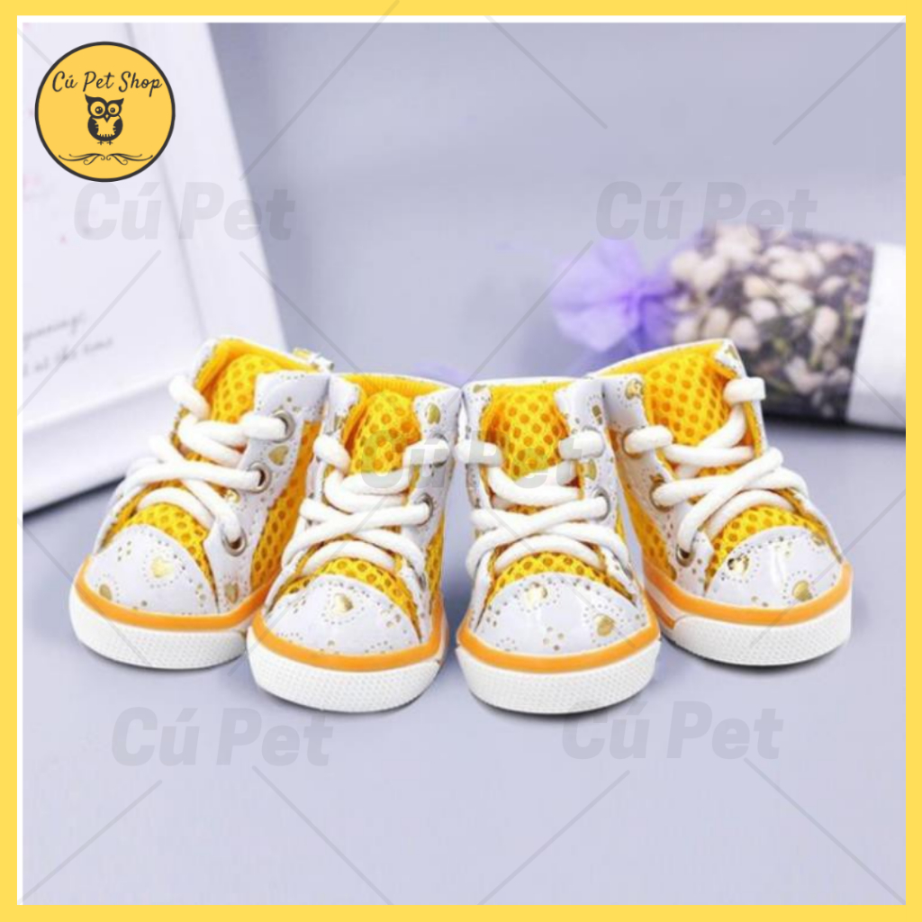Giày thể thao 4 màu cho thú cưng