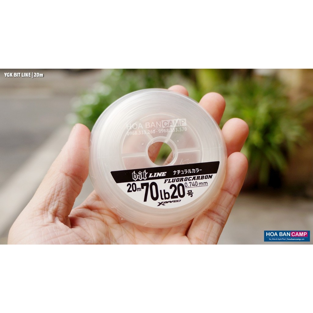Dây Leader YGK XBRAID BIT LINE LEADER SUPER STRONG | 20m