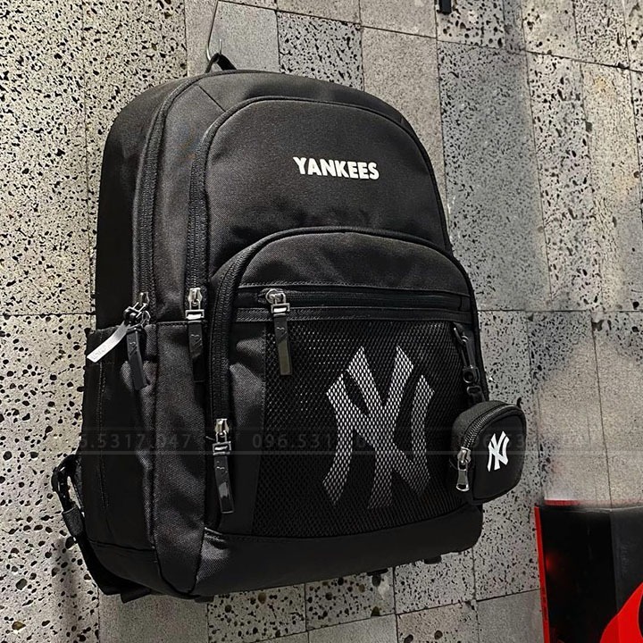 Balo NY Nam Nữ Classic MONOGRAM Backpack, Hàng Xuất Full Tem, Balo Đi Học NY Đẹp, Du Lịch Đẹp