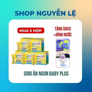 BABYPLUS SIRO ĂN NGON GIẢI PHÁP KHẮC PHỤC HIỆU QUẢ TÌNH TRẠNG BÉ BIẾNG ĂN - SUY DINH DƯỠNG - CHẬM LỚN