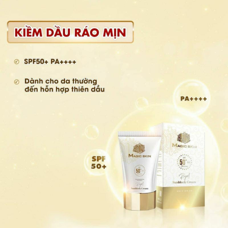 Kem Chống Nắng Magic Skin