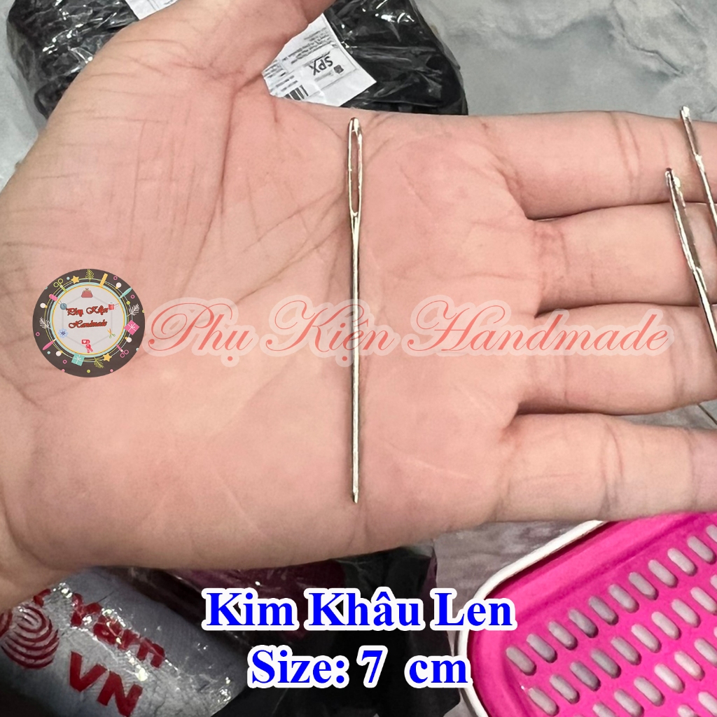 Kim khâu len