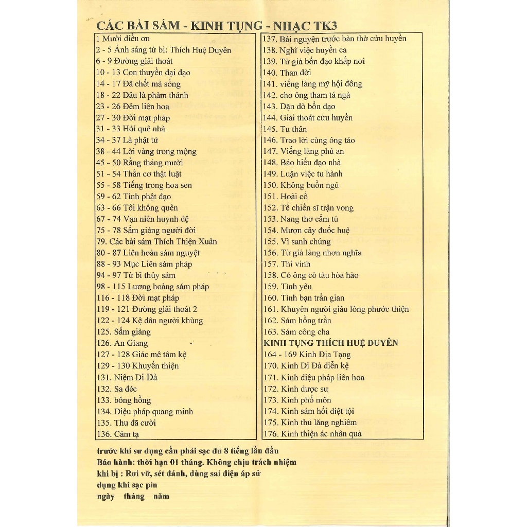 Thẻ Nhớ SD 8G Có Chép Sẵn 471 Bài Sám, Kinh Tụng  Nhạc Phật Giáo, Nhạc Thiền