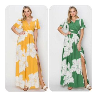 (Size S, xem mô tả sp) Đầm maxi xuất dư