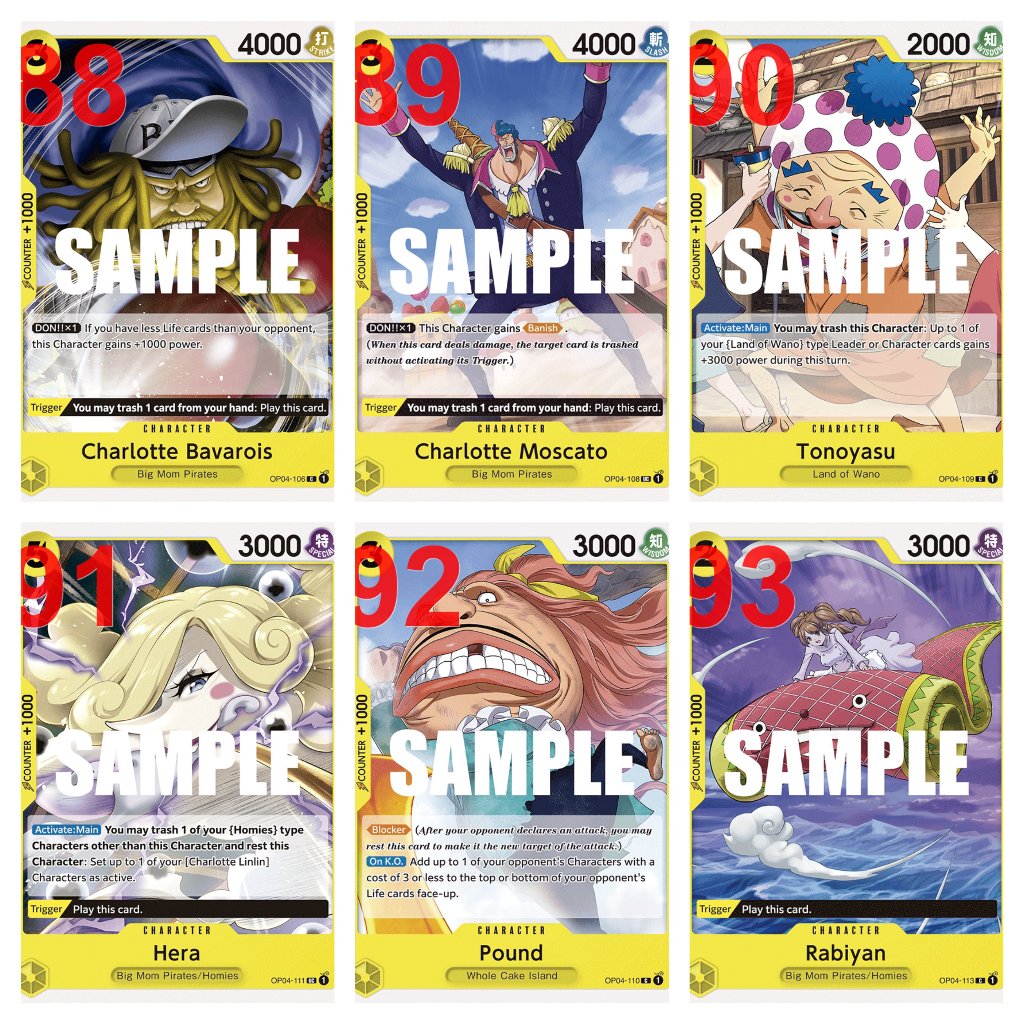 🌟CHÍNH HÃNG🌟 Bài Lẻ One Piece TCG Tiếng Anh Team Đen Vàng OP-04 OP04 Kingdoms of Intrigue