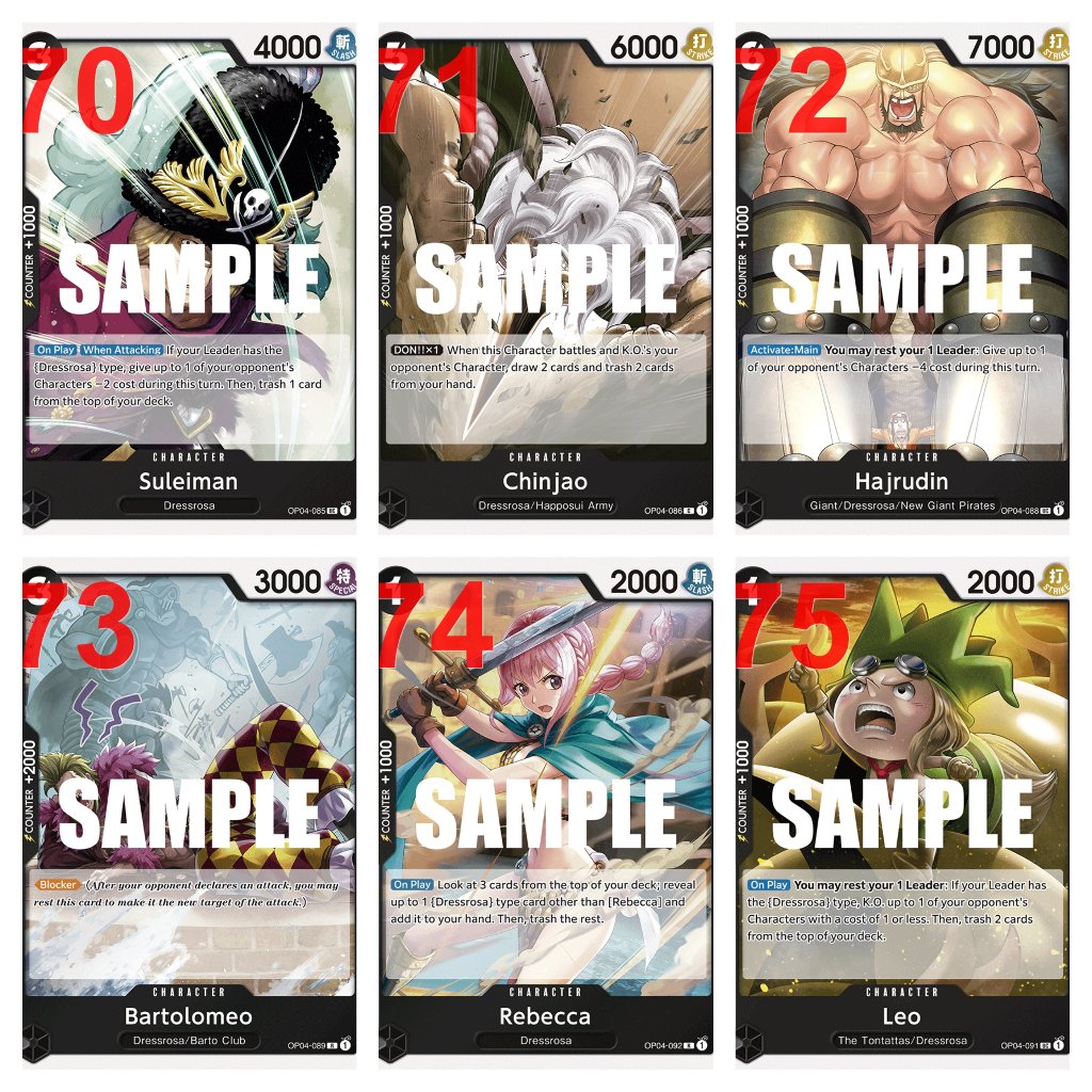 🌟CHÍNH HÃNG🌟 Bài Lẻ One Piece TCG Tiếng Anh Team Đen Vàng OP-04 OP04 Kingdoms of Intrigue