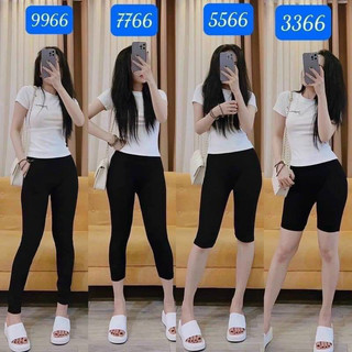 Quần legging đùi-dài thần thánh siêu co dãn dày dặn nhà e siêu hot