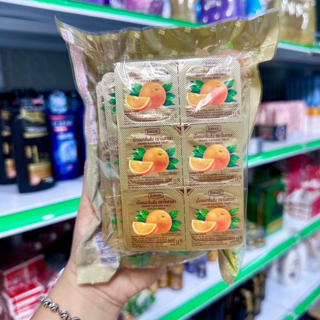 KẸO CAM VITAMIN C THÁI LAN