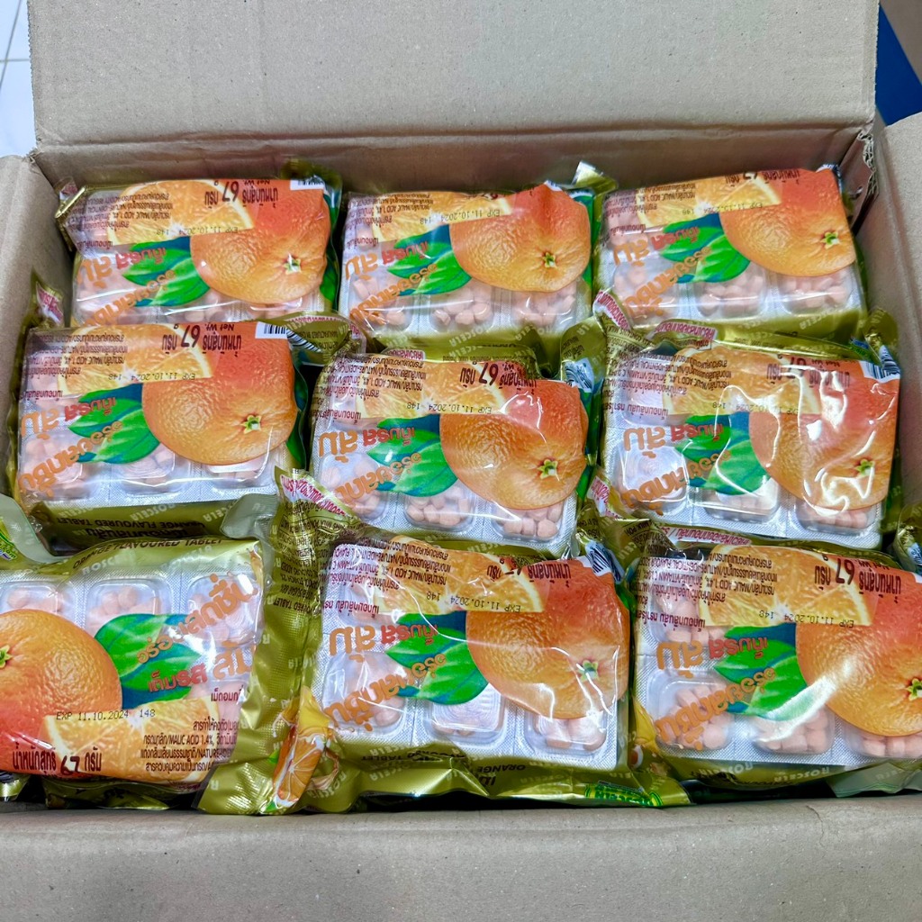 KẸO CAM VITAMIN C THÁI LAN