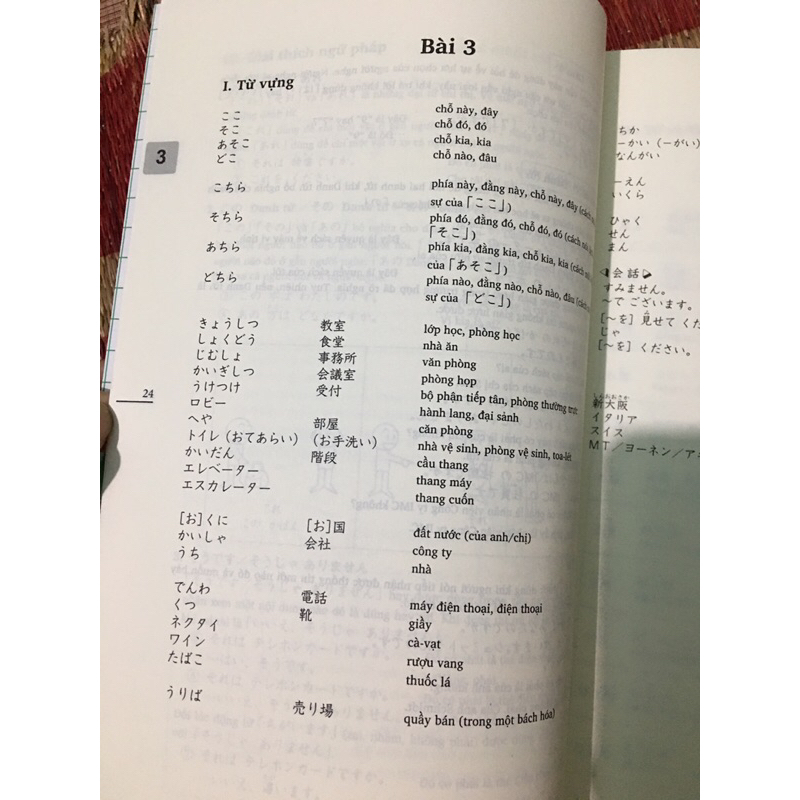 Sổ tay_Minano Nihongo I Giải thich ngữ pháp
