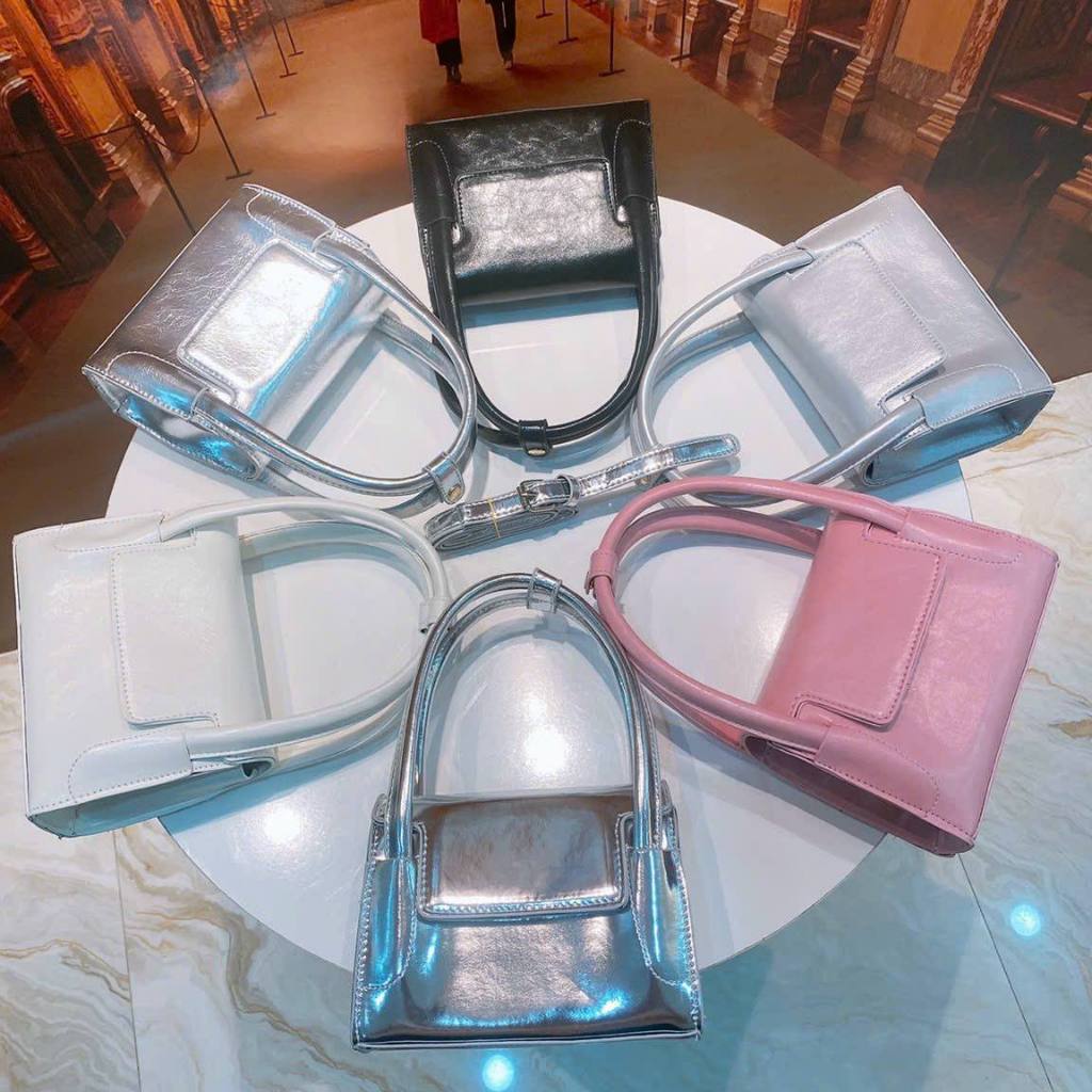 Túi xách nữ, túi đeo chéo thời trang công sở Hàn Quốc đeo chéo hot trend - A212 SIZE 17 2 QUAI 1 ĐÁY