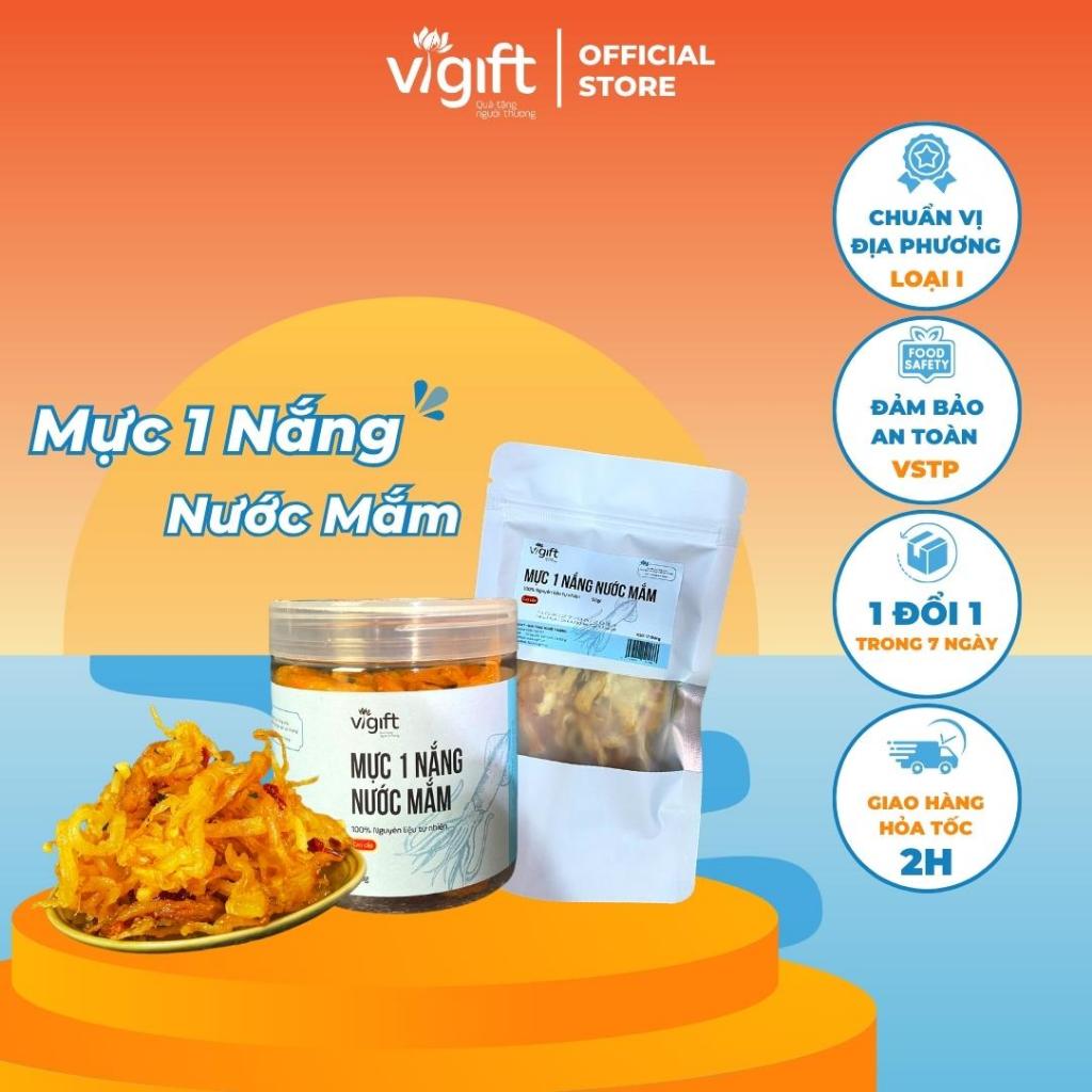Mực 1 Nắng Nước Mắm VIGIFT Đặc Sản Đà Nẵng